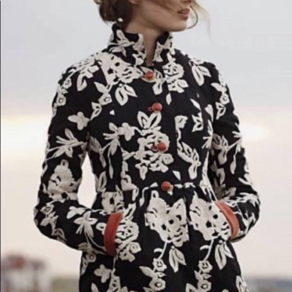 Anthro Plenty by Tracy Reece Phlox & Coral Coat